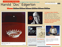 Tablet Screenshot of edgerton-digital-collections.org